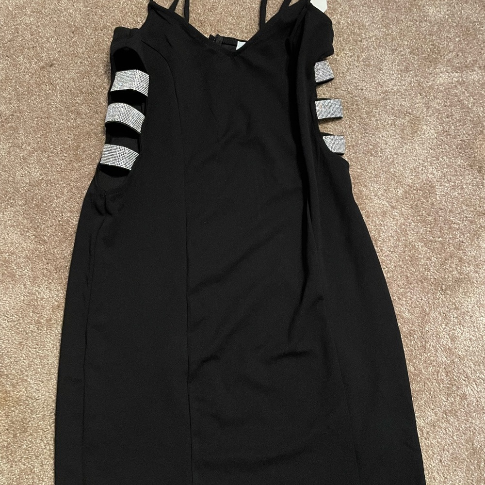 Sexy black dress